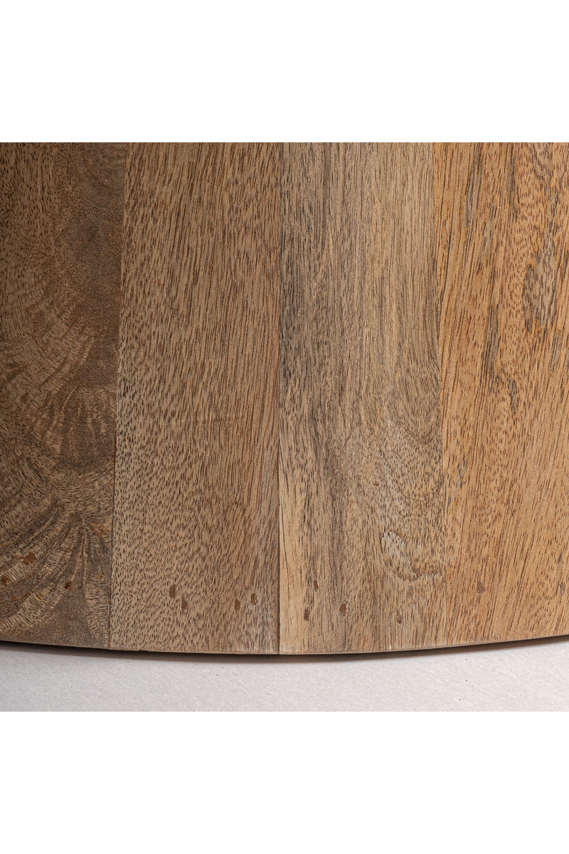 Natural Acacia Round Dining Table | Vical Home Mersch | Woodfurniture.com