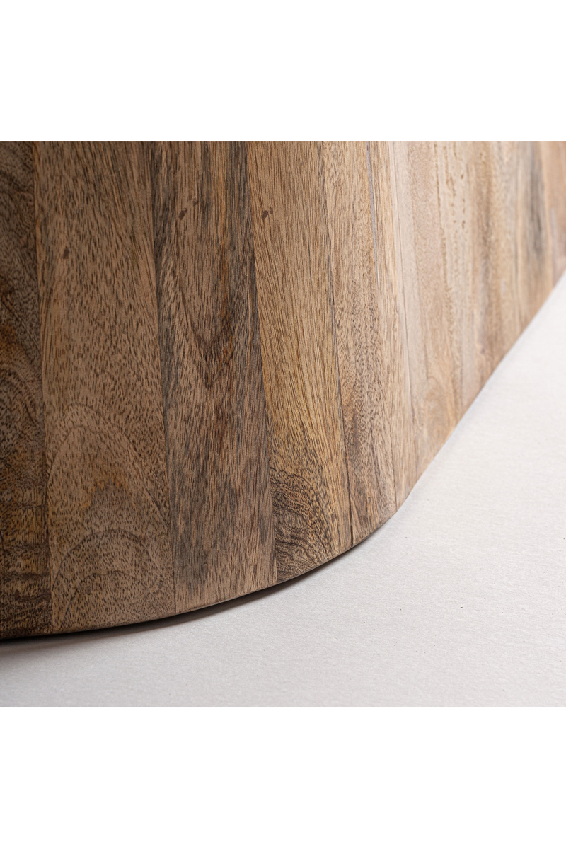 Mango Wood Oval Dining Table | Vical Home Mersch | Woodfurniture.com