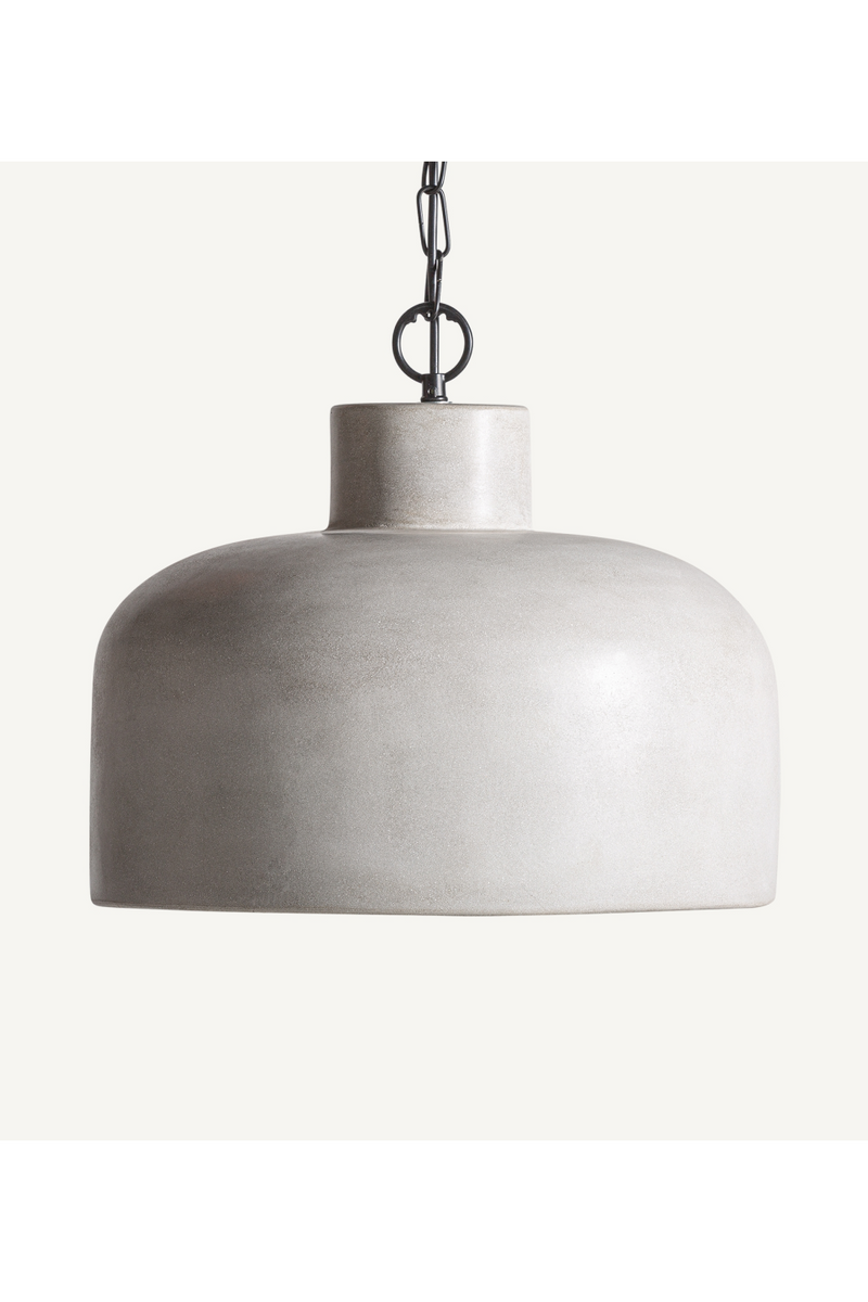 Gray Cement Hanging Lamp | Vical Home Vytina | Woodfurniture.com