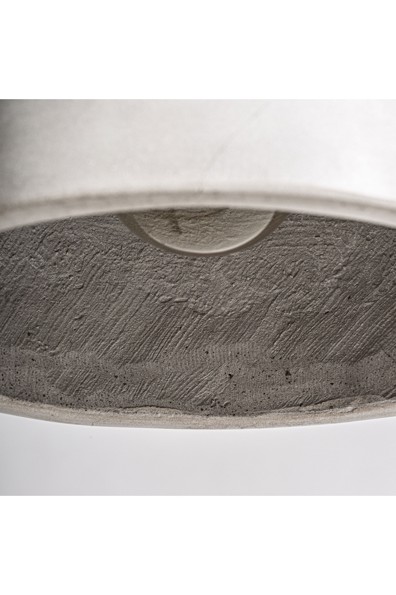 Gray Cement Hanging Lamp | Vical Home Vytina | Woodfurniture.com