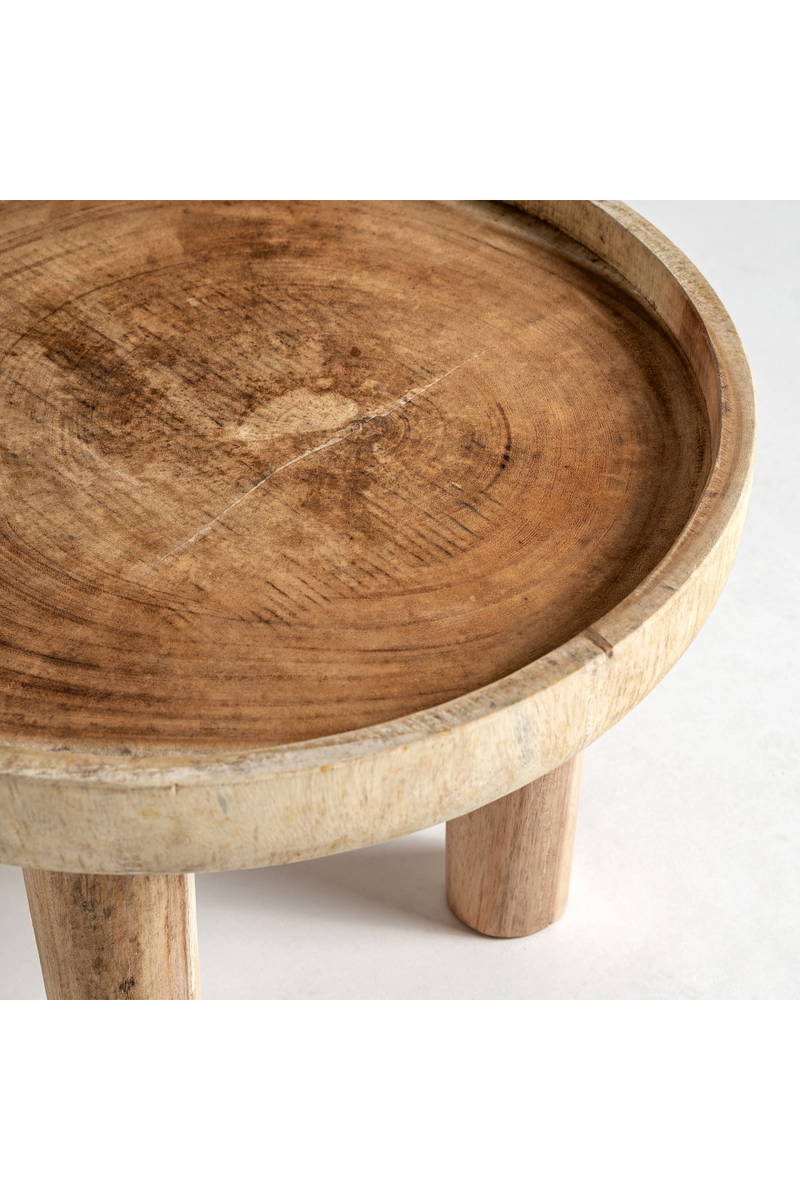 Round Tray Top Coffee Table | Vical Home Rimini | Woodfurniture.com