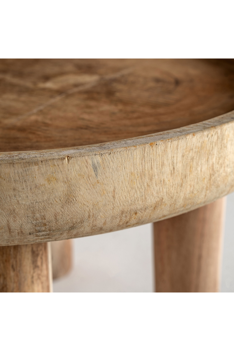 Round Tray Top Coffee Table | Vical Home Rimini | Woodfurniture.com