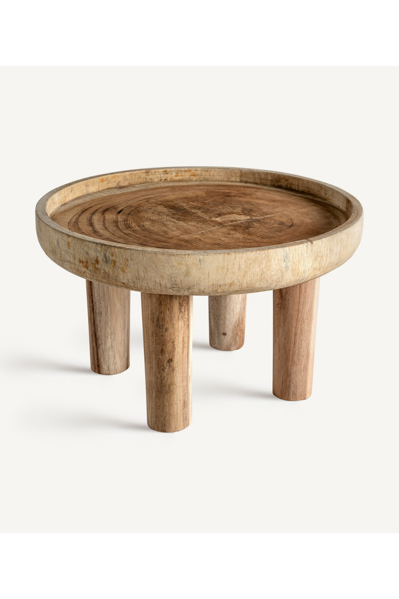 Round Tray Top Coffee Table | Vical Home Rimini | Woodfurniture.com