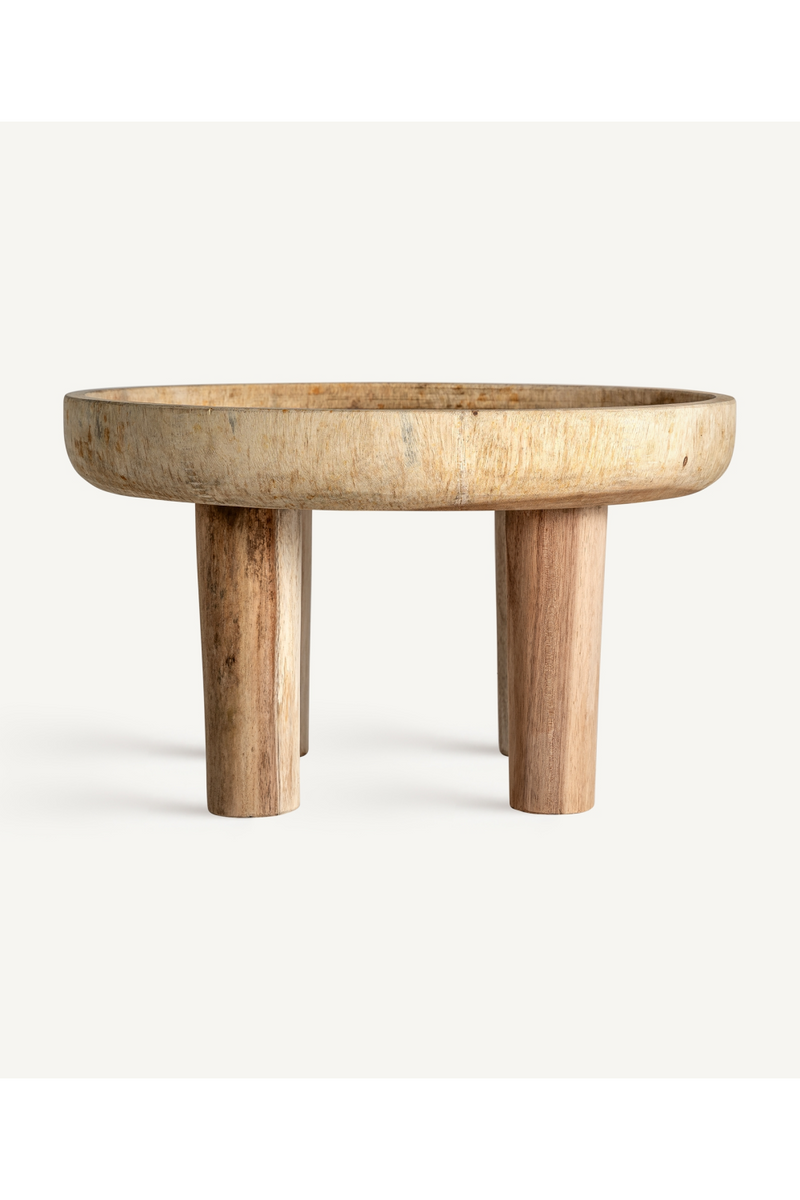 Round Tray Top Coffee Table | Vical Home Rimini | Woodfurniture.com