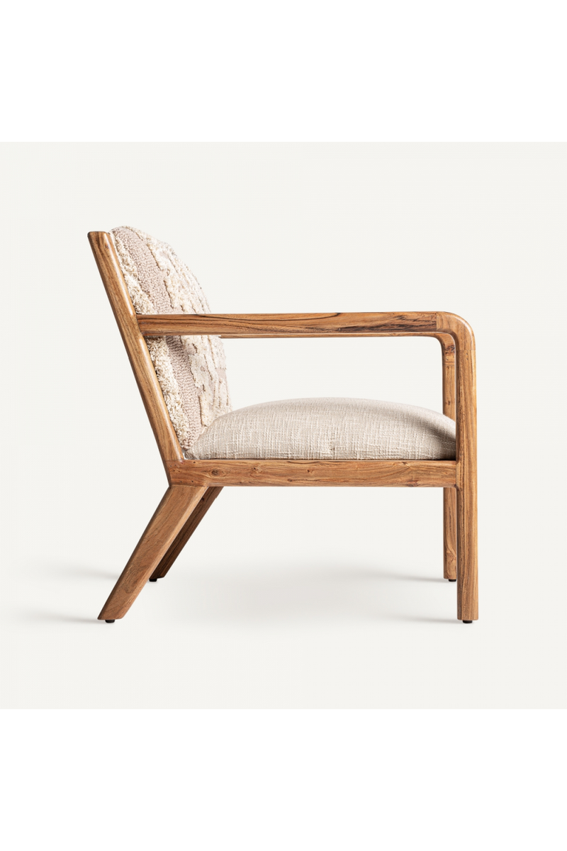 Mango Wood Framed Armchair | Vical Home Greensburg | Woodfurniture.com