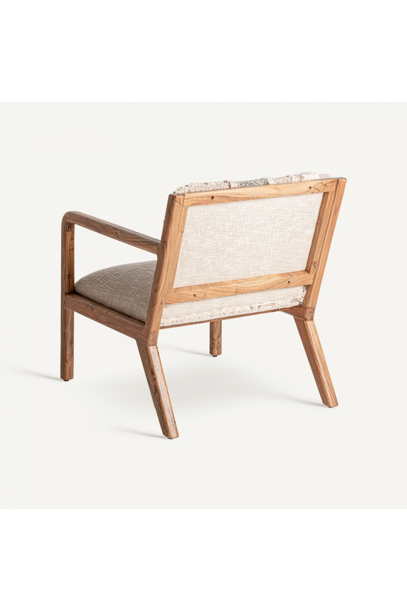 Mango Wood Framed Armchair | Vical Home Greensburg | Woodfurniture.com