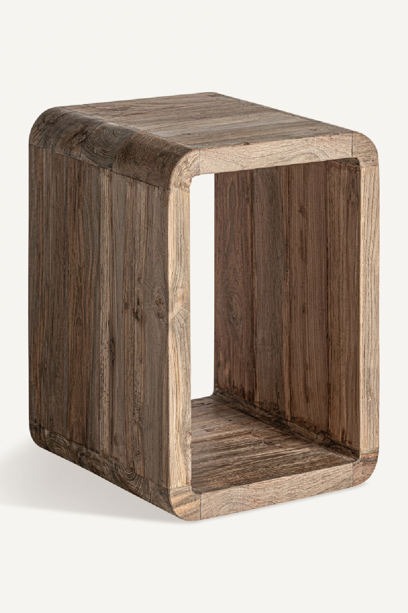 Teak Outdoor Side Table | Vical Home Corba | Woodfurniture.com