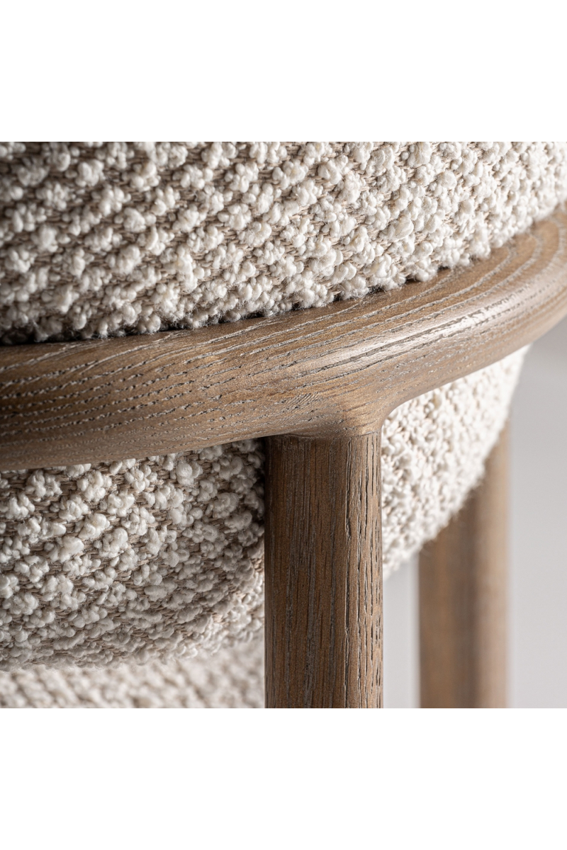 Beige Upholstered Accent Chair | Vical Home Glorenza | Woodfurniture.com