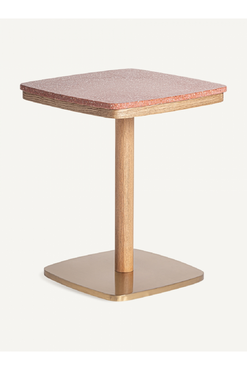 White Terrazzo Bar Table | Vical Home Alferce | Woodfurniture.com