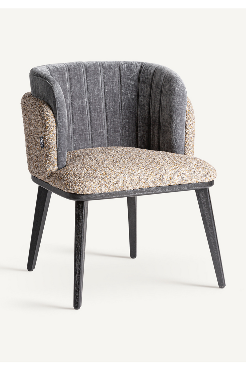 Velvet Backrest Accent Chair | Vical Home Meda | Woodfurniture.com