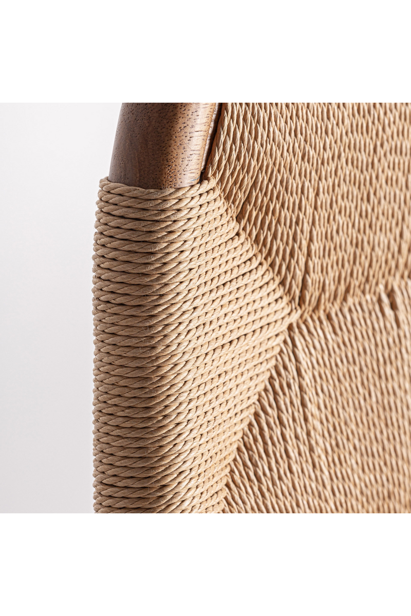 Woven Bulrush Accent Chair | Vical Home Imphy | Woodfurniture.com