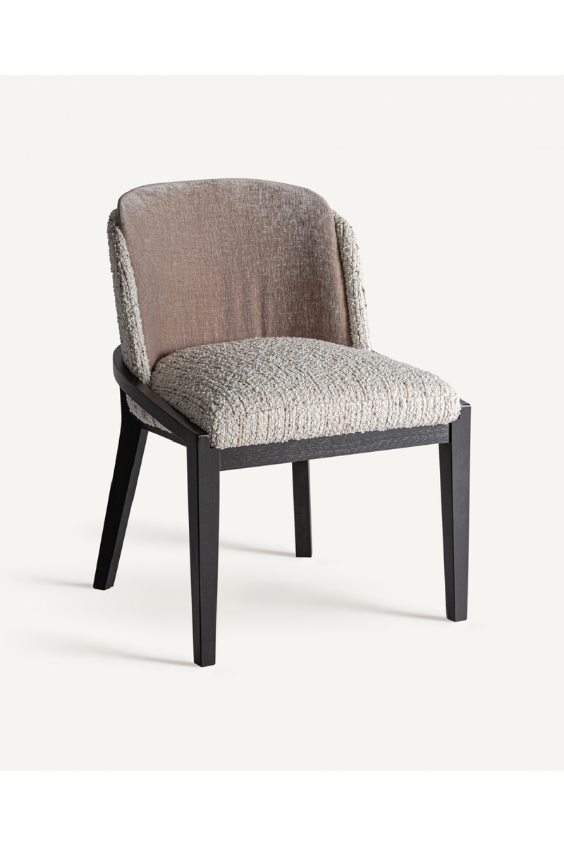 Brown Cotton Accent Chair | Vical Home Malters | Woodfurniture.com