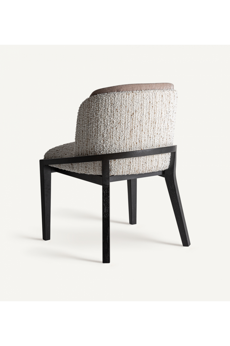 Brown Cotton Accent Chair | Vical Home Malters | Woodfurniture.com