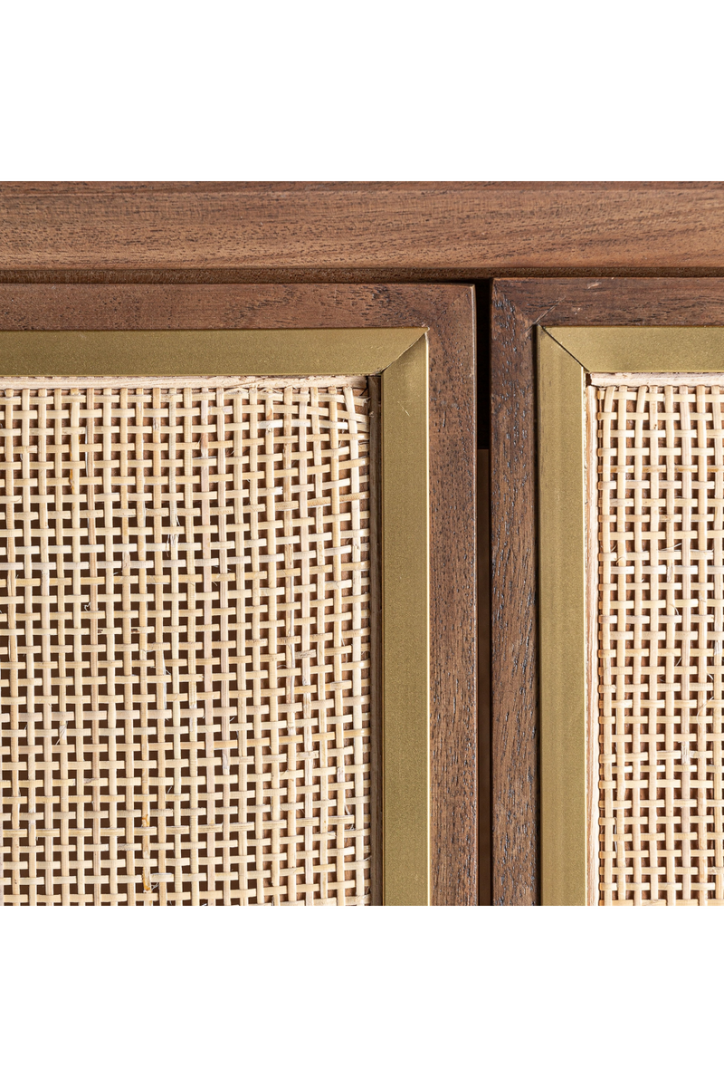 Rattan 2-Door Cabinet | Vical Home Gondorf | Oroatrade.com