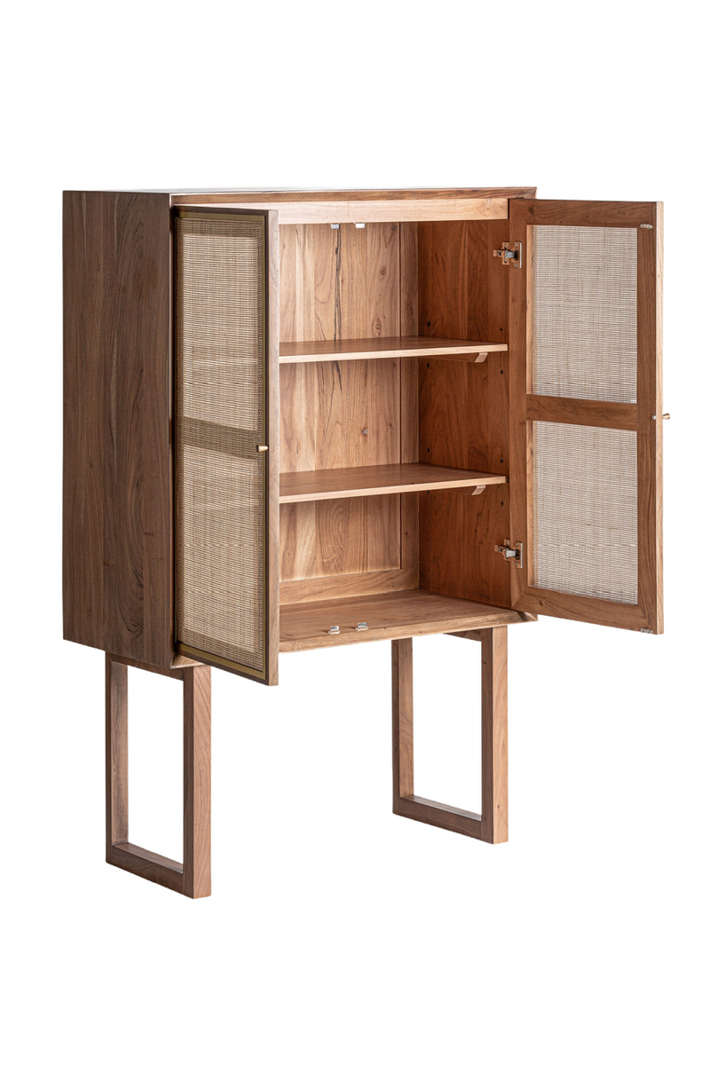 Rattan 2-Door Cabinet | Vical Home Gondorf | Oroatrade.com