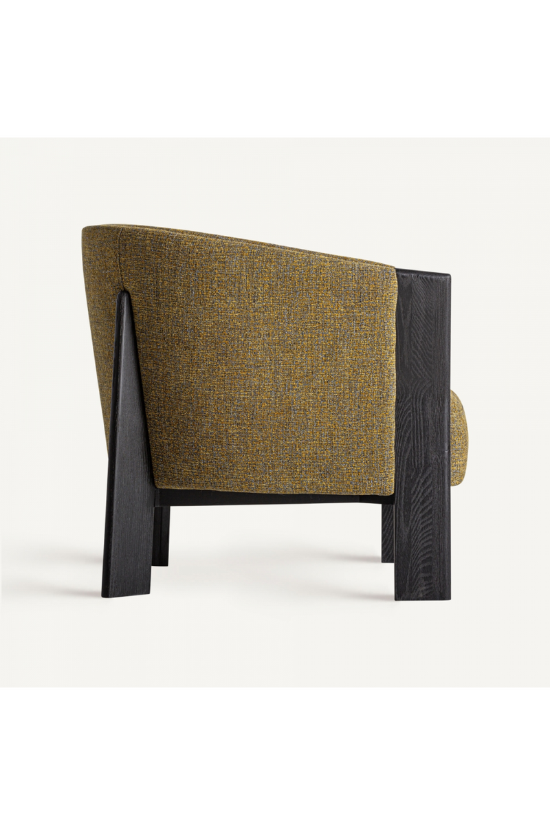 Black Oak Framed Armchair | Vical Home Nara | Woodfurniture.com