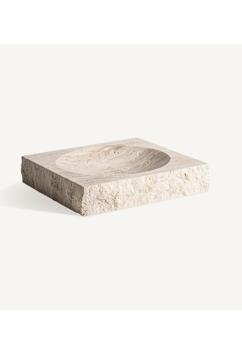 Beige Marble Tray | Vical Home Tetbury | Woodfurniture.com