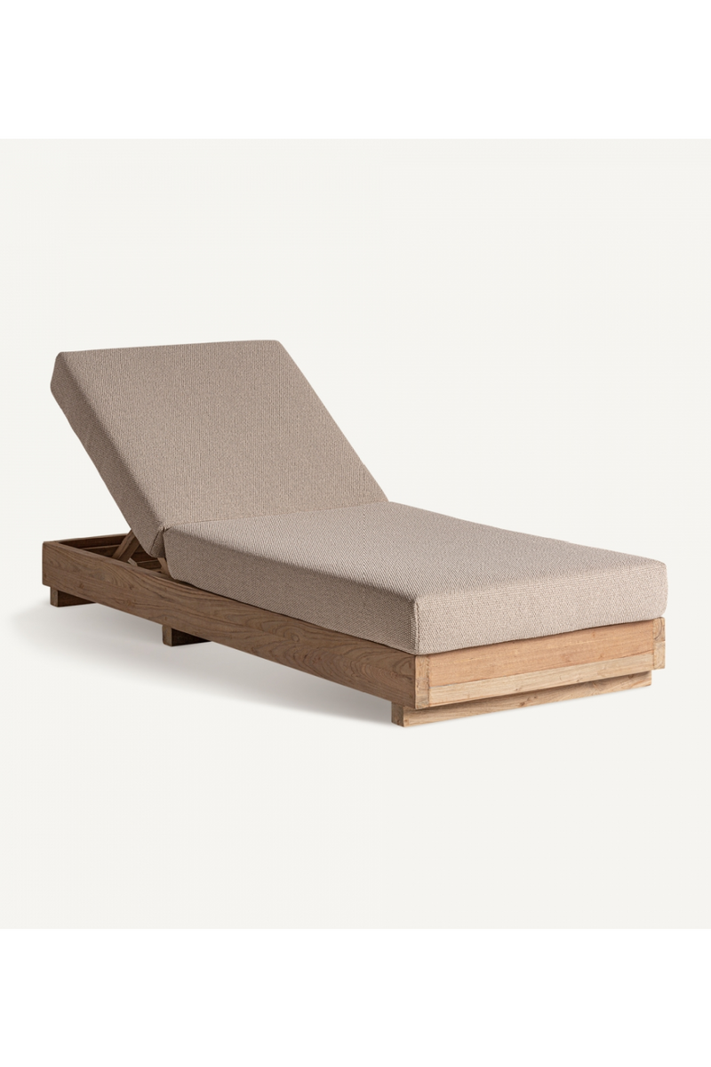 Teak Outdoor Deck Chair | Vical Home Pure | Woodfurniture.com