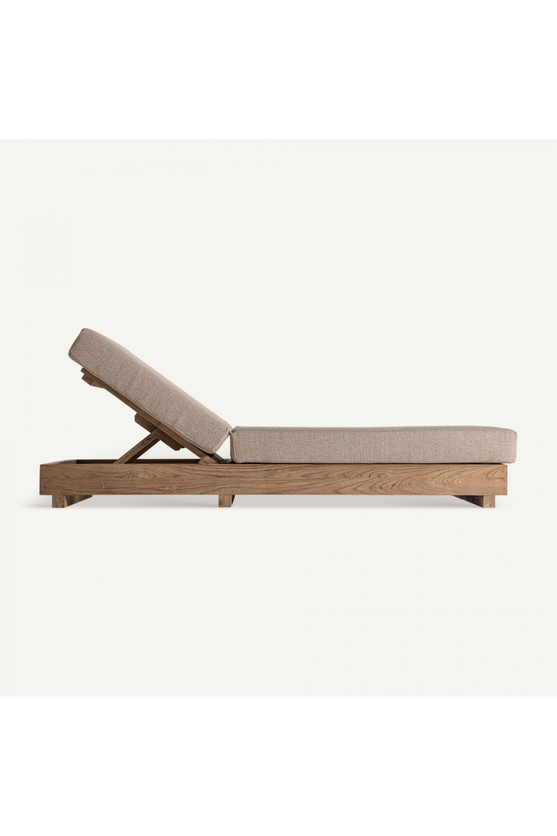 Teak Outdoor Deck Chair | Vical Home Pure | Woodfurniture.com