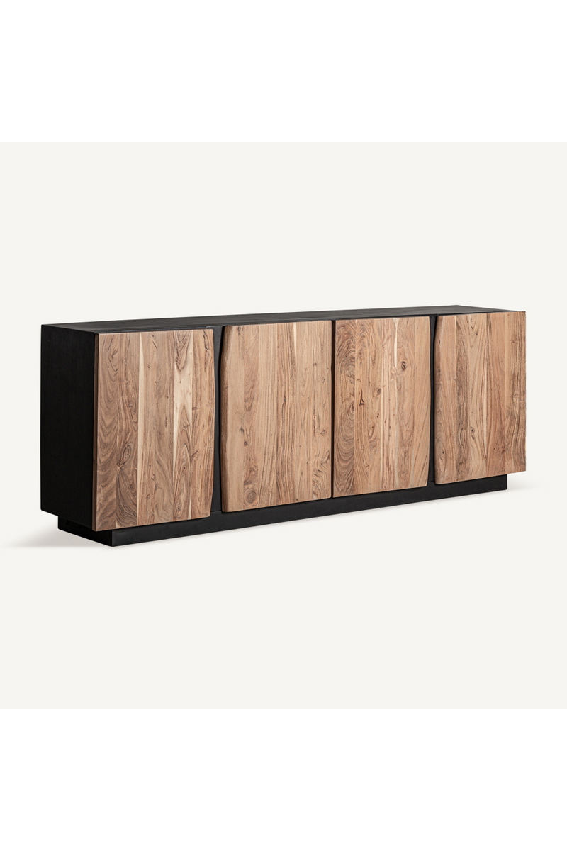 Acacia Wood 4-Door Sideboard | Vical Home Kerken | Woodfurniture.com