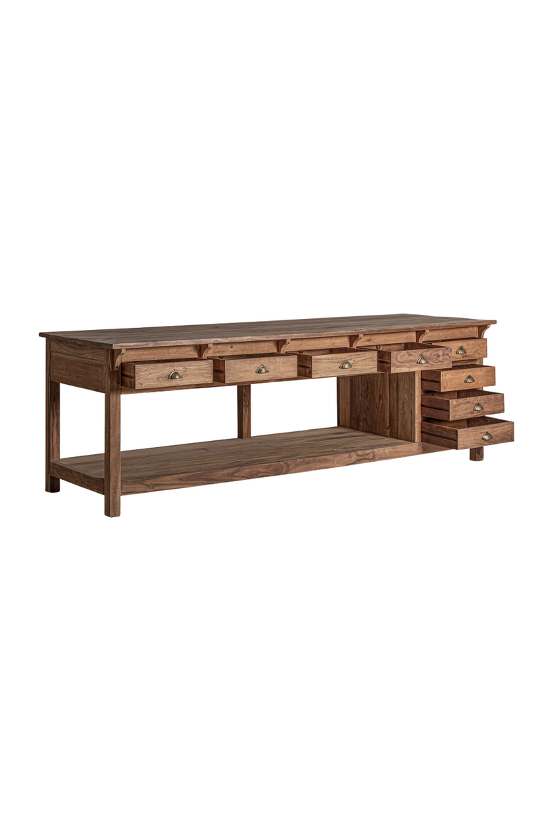 Wooden Rustic Desk | Vical Home Nehren | Oroatrade.com