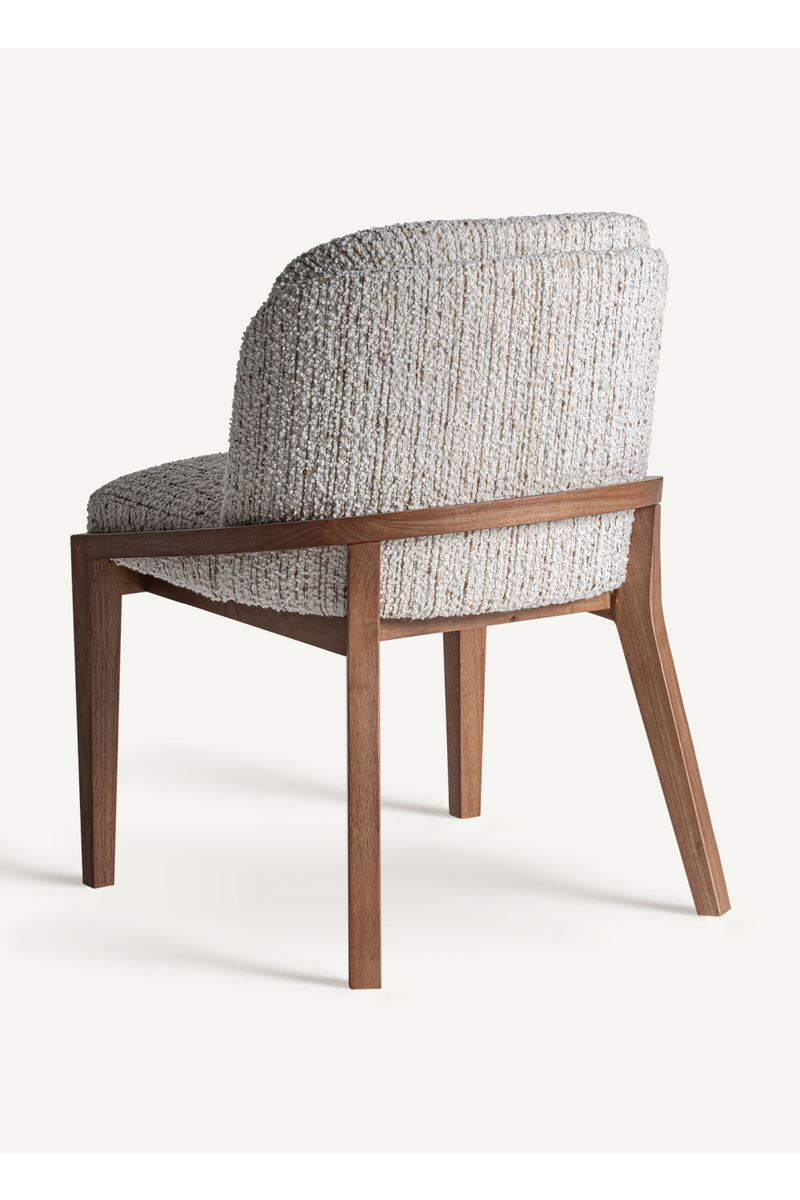 White Padded  Accent Chair | Vical Home Erbach | Woodfurniture.com