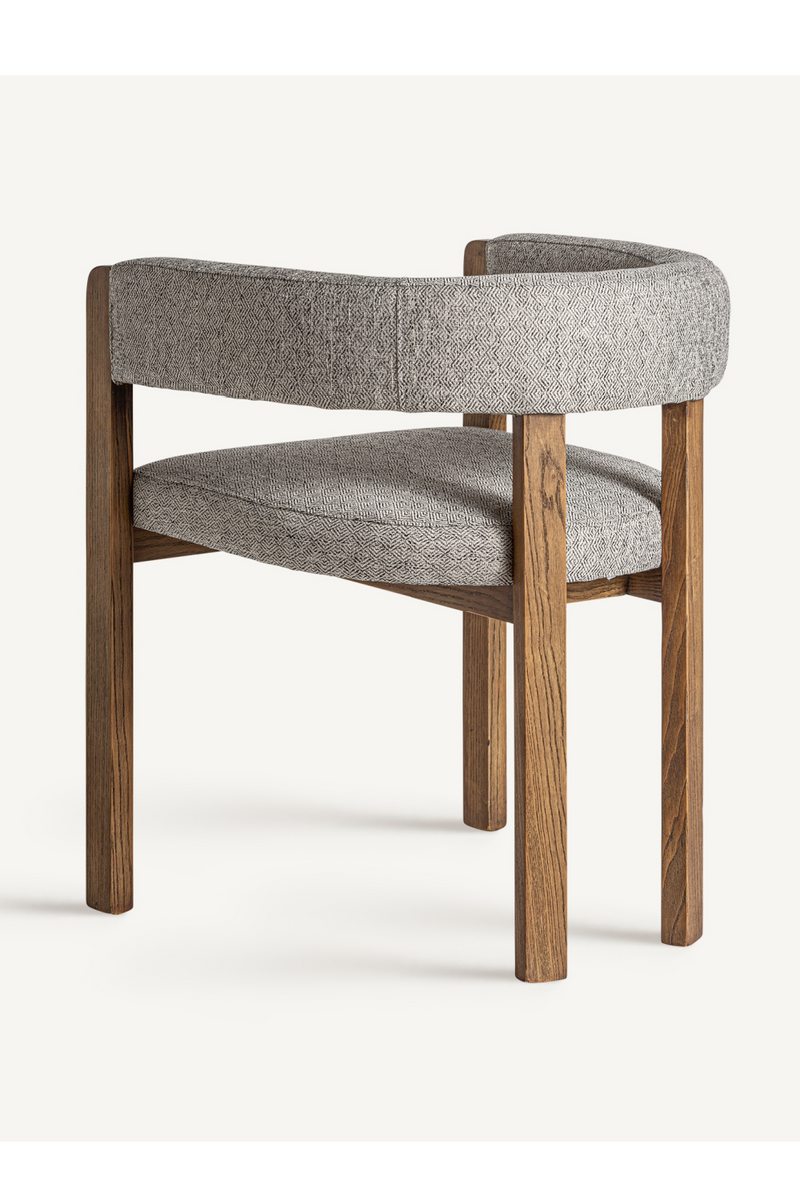 Gray Padded Accent Chair | Vical Home Wizerne | Woodfurniture.com