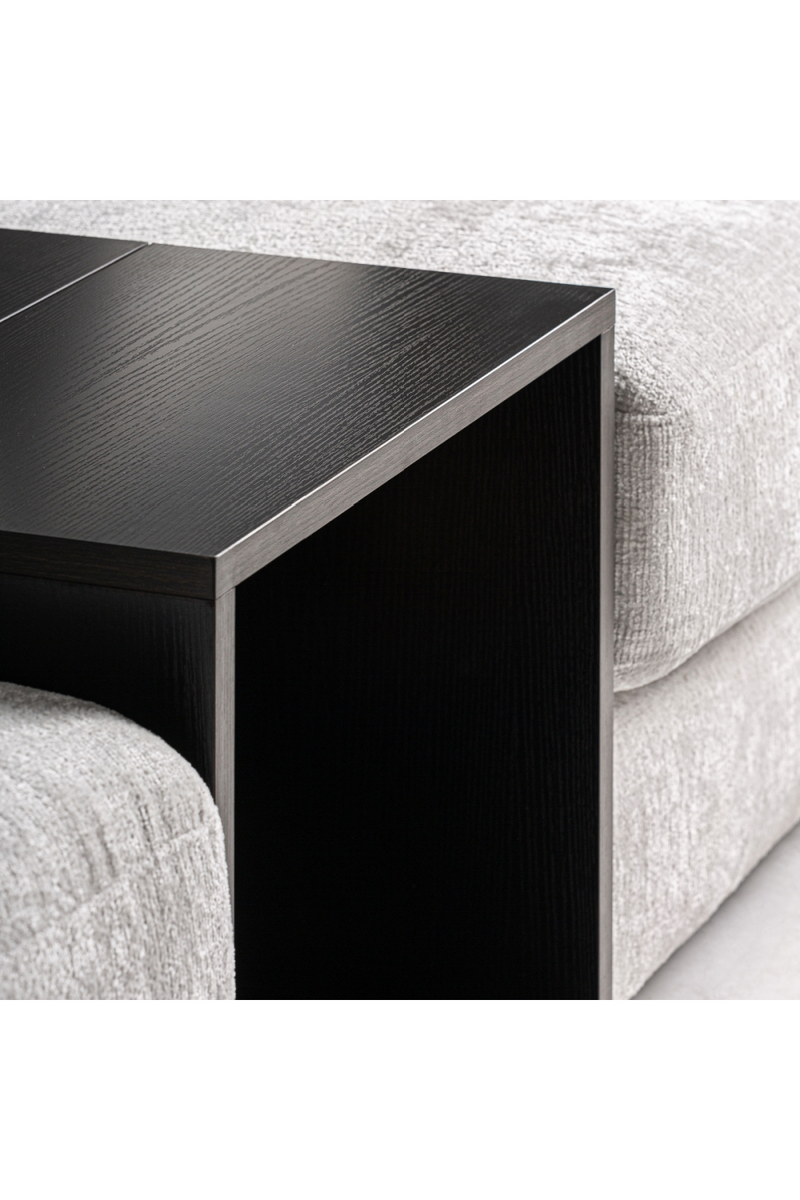 Black Wooden Module Side Table | Vical Home Deruta | Woodfurniture.com