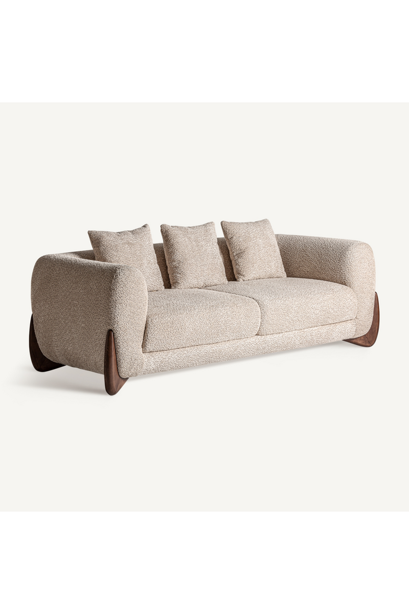 Beige Upholstered Sofa | Vical Home Lankern | Woodfurniture.com