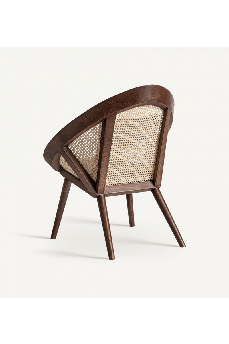 Brown Ash Rattan Armchair | Vical Home Werth | Woodfurniture.com