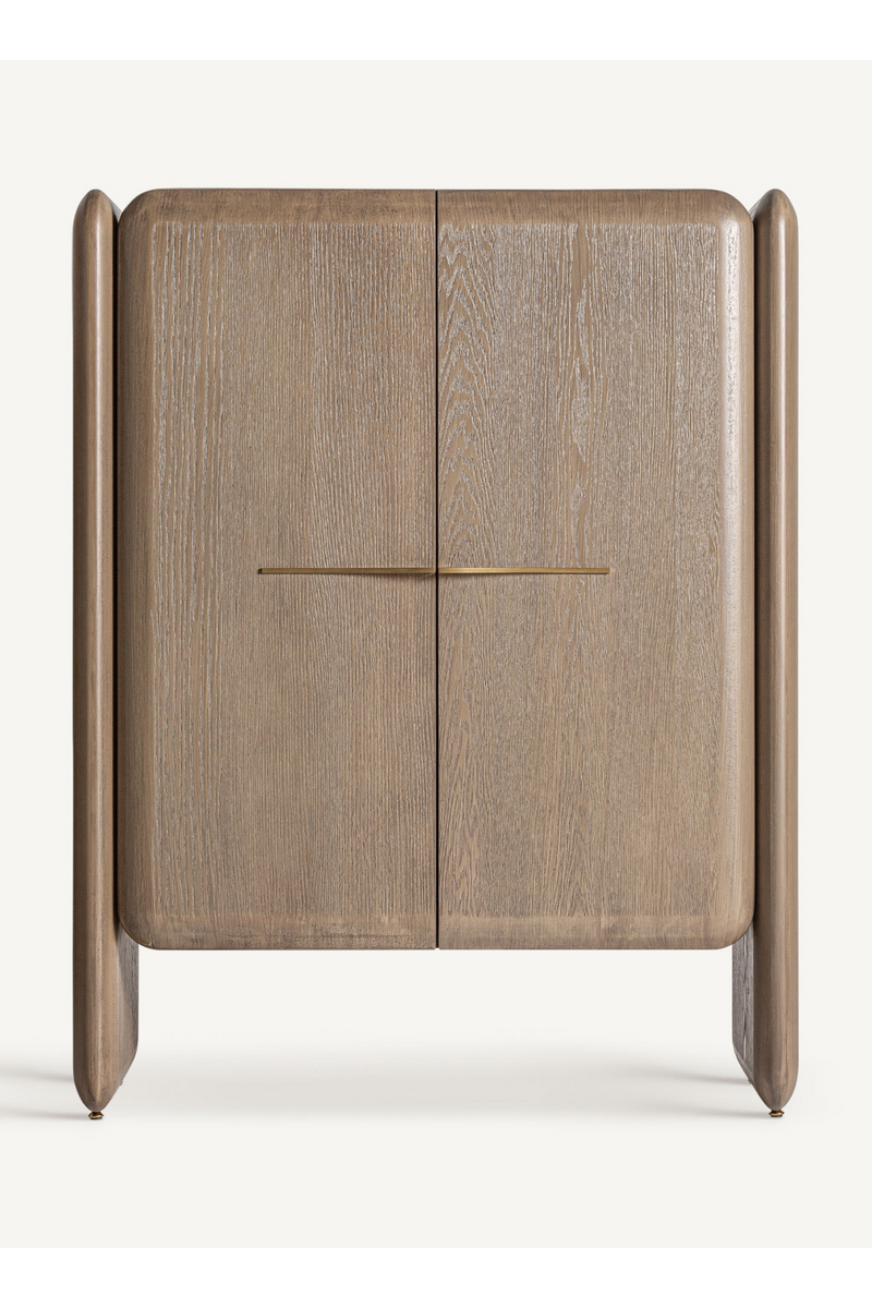 Oak 2-Door Cabinet | Vical Home Ussel | Woodfurniture.com