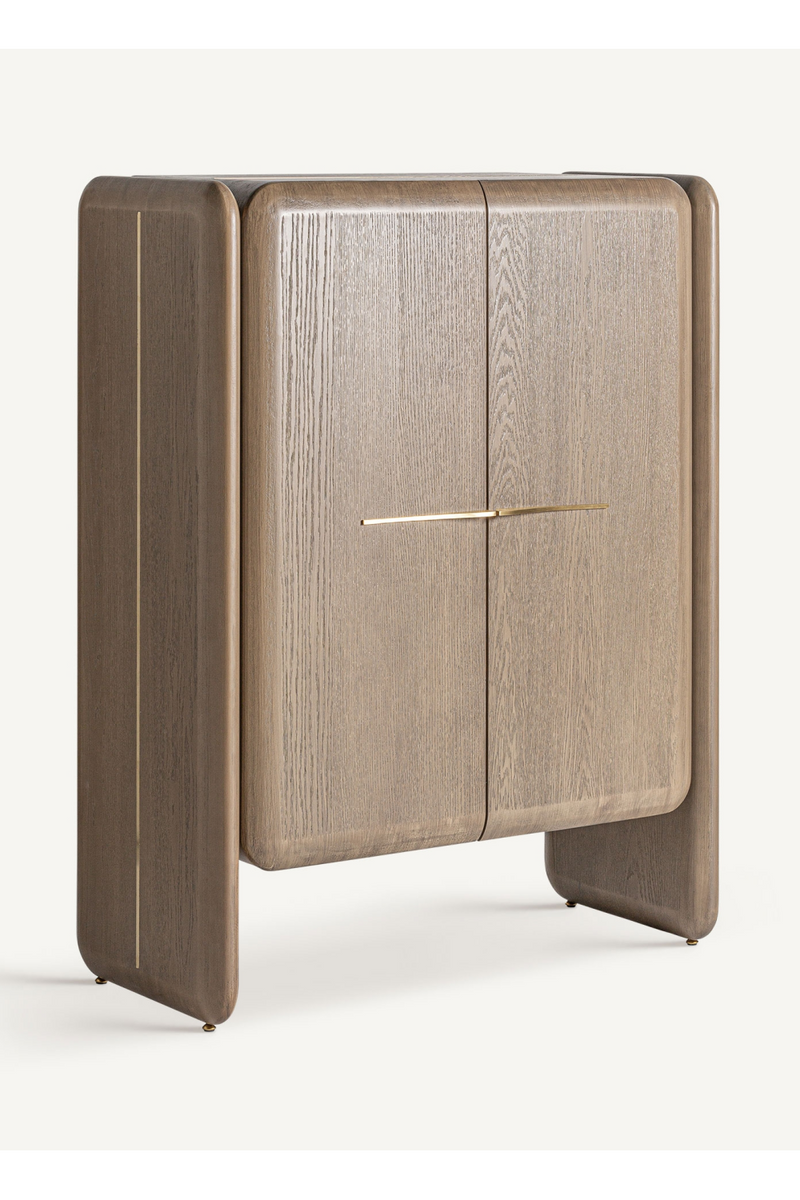 Oak 2-Door Cabinet | Vical Home Ussel | Woodfurniture.com