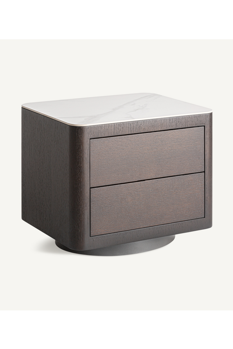 Wooden 2-Drawer Nightstand | Vical Home Wholen | Woodfurniture.com