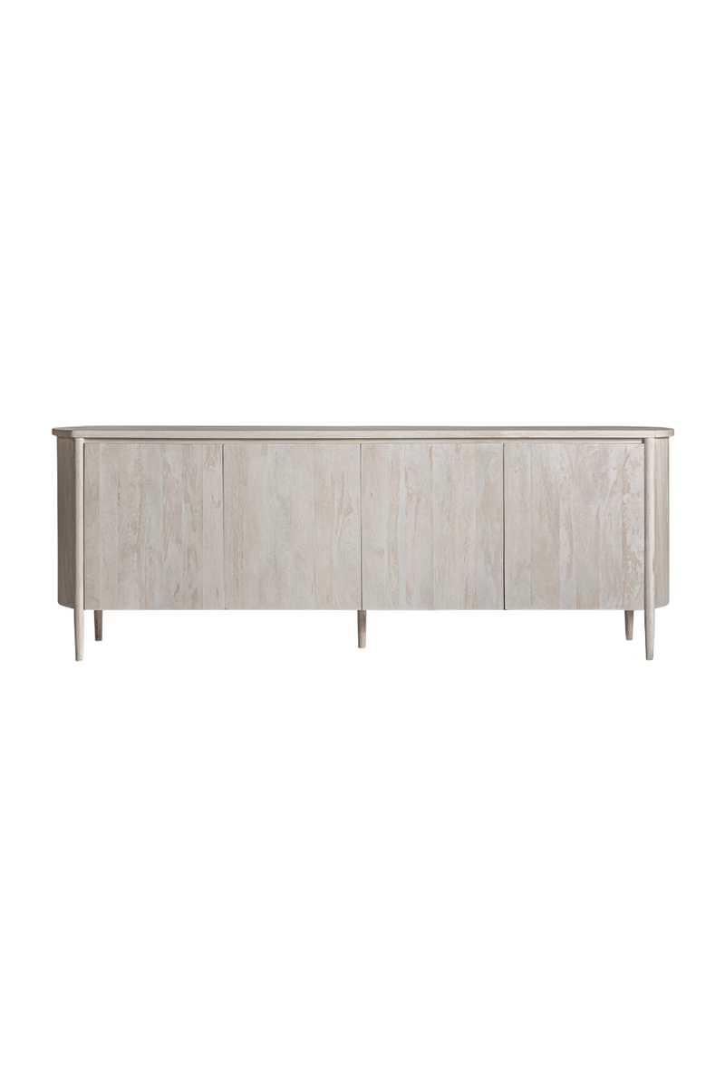 Off-White 3-Door Sideboard | Vical Home Ussel | Woodfurniture.com