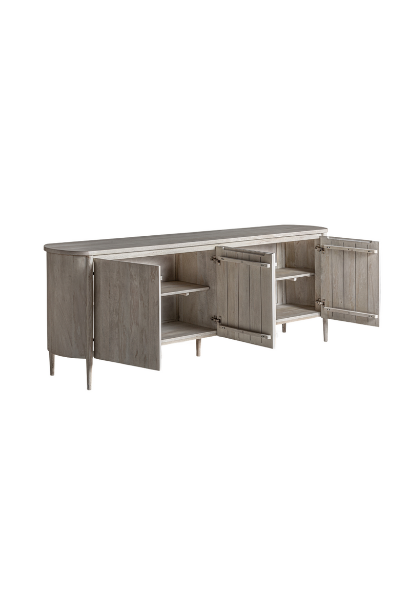 Off-White 3-Door Sideboard | Vical Home Ussel | Oroatrade.com