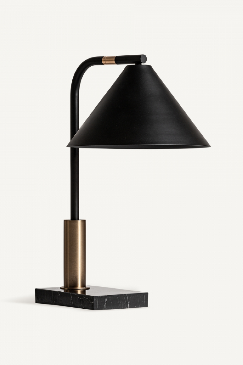 Black Conical Table Lamp | Vical Home | Woodfurniture.com