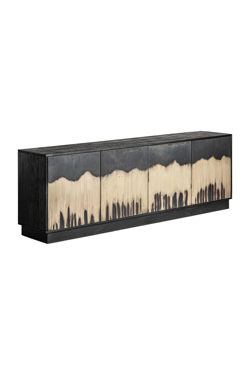 Wooden Art Deco Sideboard | Vical Home Allevard | Woodfurniture.com