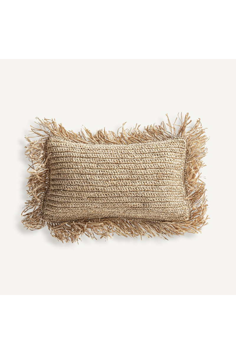 Natural Fiber Boho Cushion | Vical Home Igotz | Woodfurniture.com