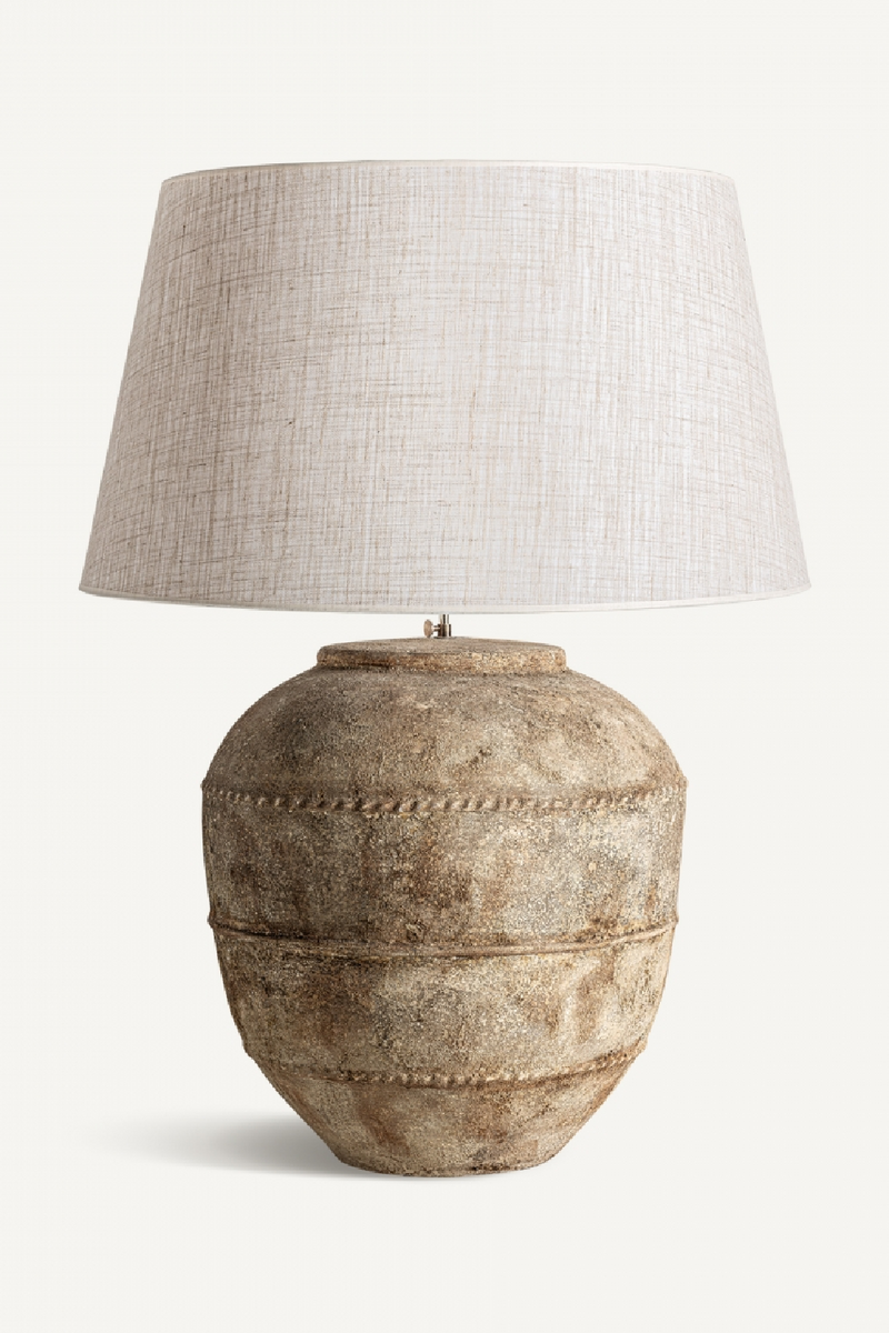 Brown Terracotta Table Lamp | Vical Home | Woodfurniture.com