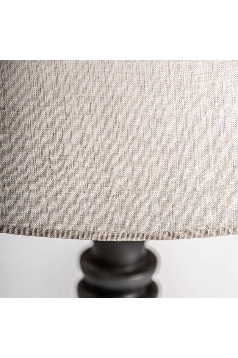 White Linen Table Lamp | Vical Home | Woodfurniture.com