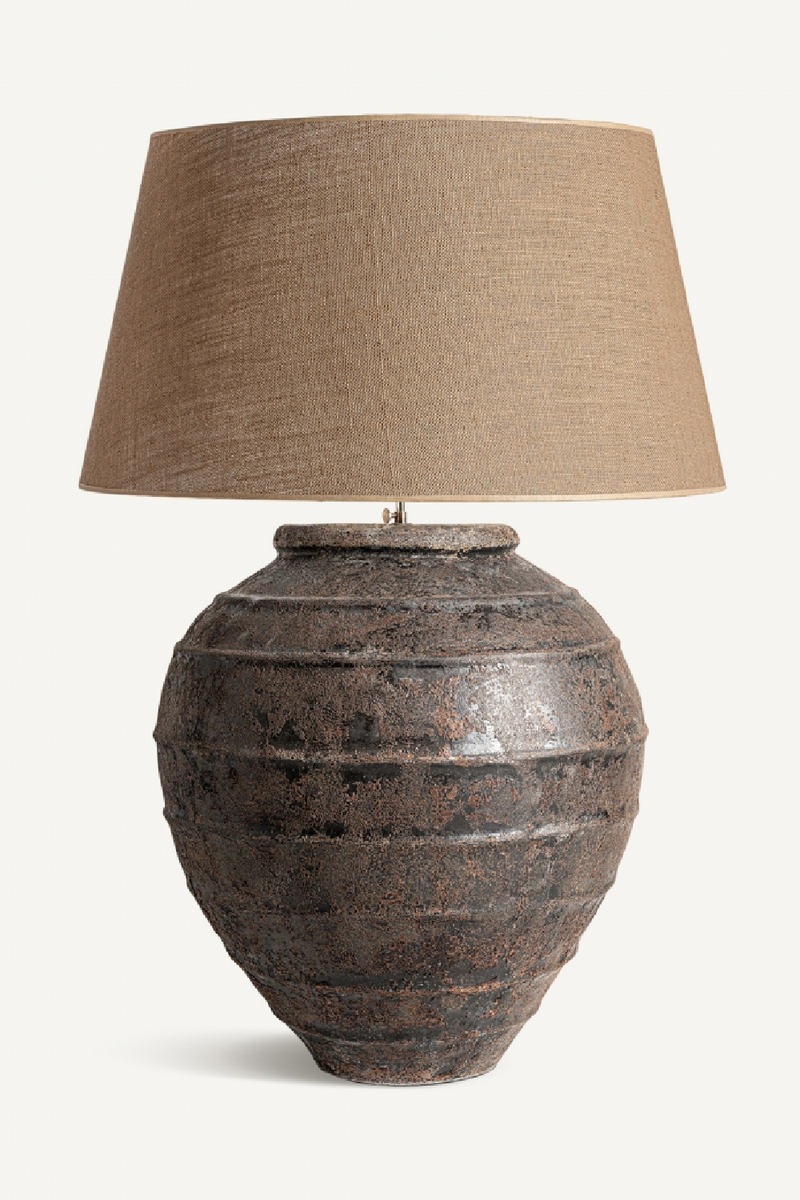 Jute Shade Table Lamp | Vical Home | Woodfurniture.com