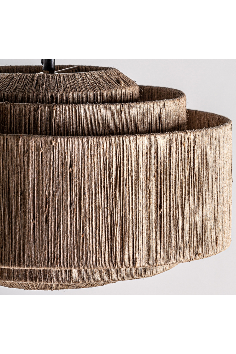 Brown Jute Pendant Light | Vical Home | Woodfurniture.com