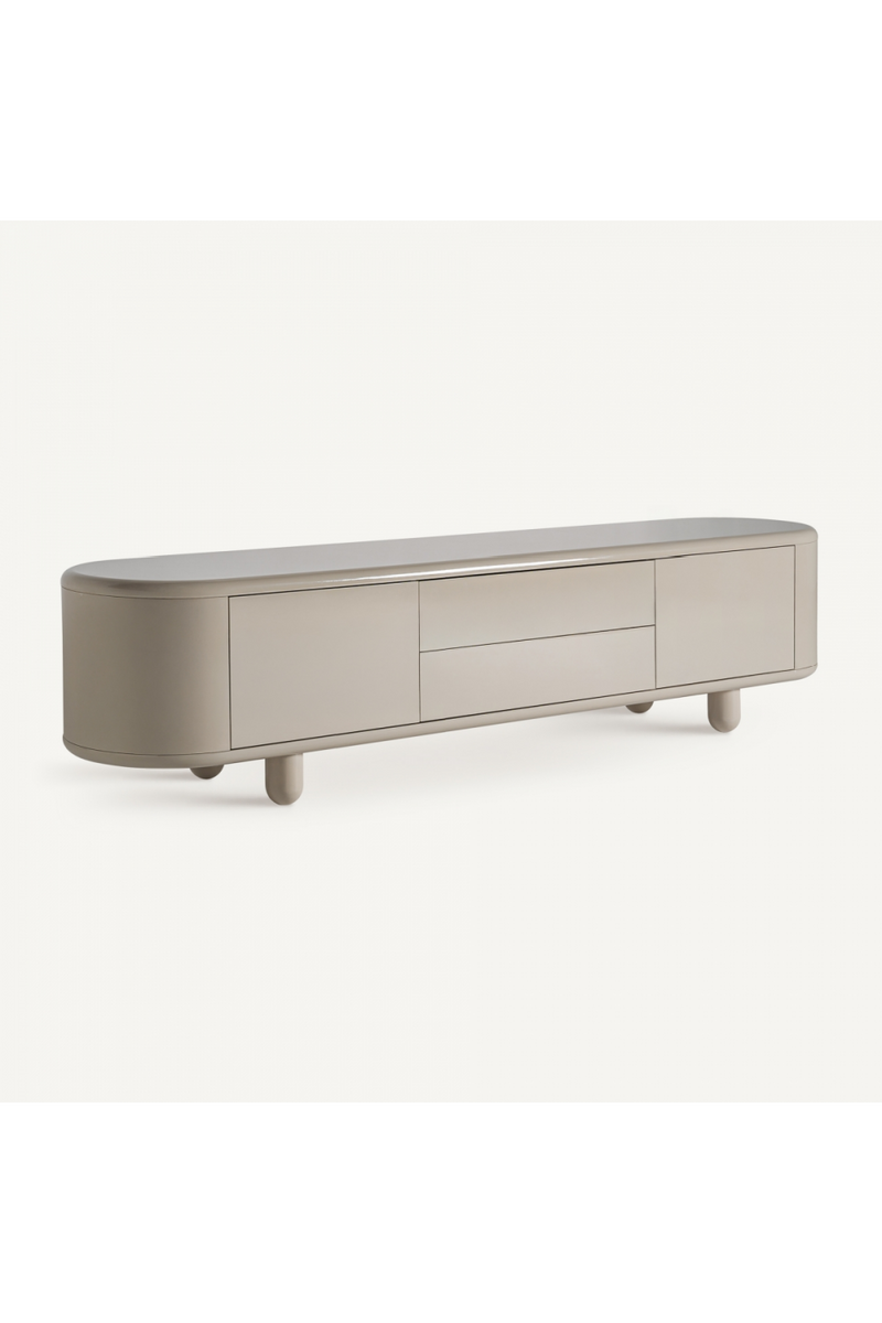 Gray Wooden Media Unit | Vical Home Zorbig | Woodfurniture.com