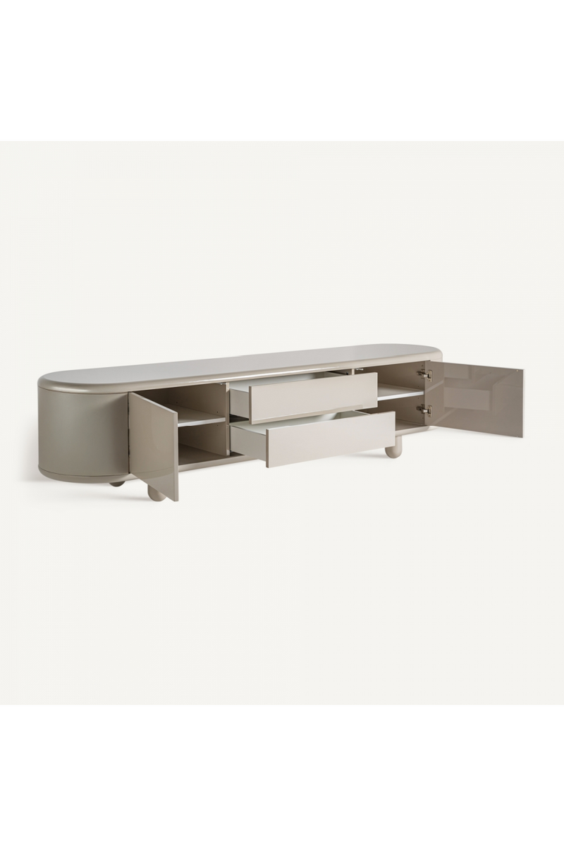 Gray Wooden Media Unit | Vical Home Zorbig | Woodfurniture.com