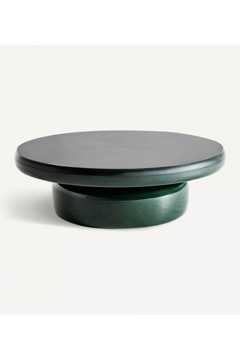 Green Fiber Glass Coffee Table | Vical Home Gory | Woodfurniture.com