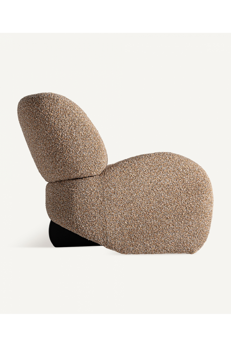 Brown Chunky Lounge Armchair | Vical Home Ibsen | Woodfurniture.com