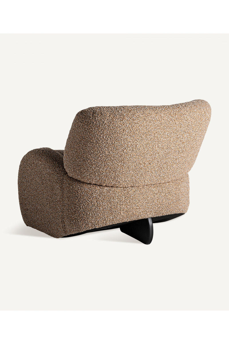 Brown Chunky Lounge Armchair | Vical Home Ibsen | Woodfurniture.com