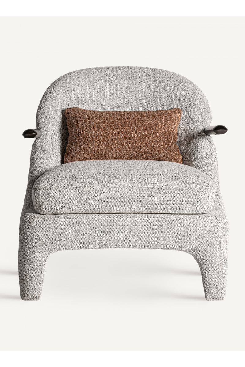 Gray Modern Lounge Armchair | Vical Home Herzele | Woodfurniture.com