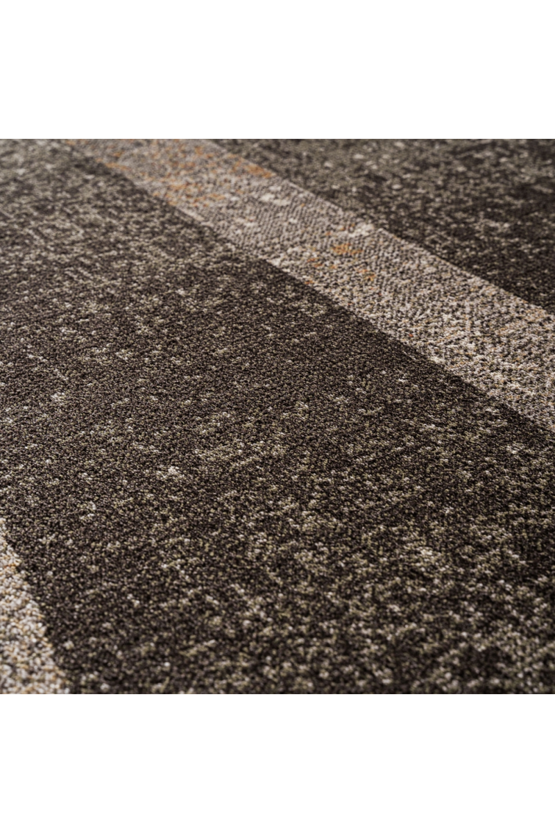 Brown Geometric Patterned Carpet 11' x 7'8" | Vical Home Dora | Woodfurniture.com