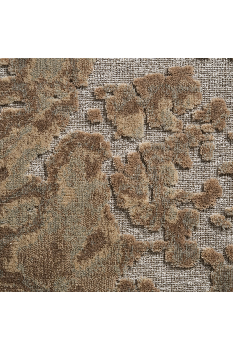 Brown Viscose Area Rug 10' x 6'5" | Vical Home Jena | Woodfurniture.com